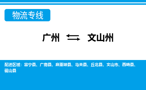 廣州到文山州物流公司|廣州至文山州貨運專線